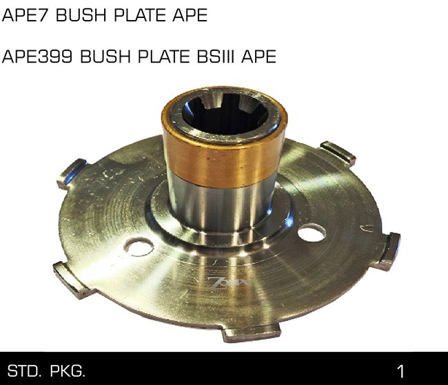 APE7 BUSH PLATE APE APE399 BUSH PLATE BSIII APE